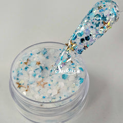 Starry Sky Nail Acrylic Powder with Glitter - Acrylic Powder