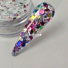 Fantasy Glam Nail Acrylic Powder with Glitter - Acrylic Powder