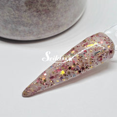 Sunrise Champagne Nail Acrylic Powder with Glitter - Acrylic Powder