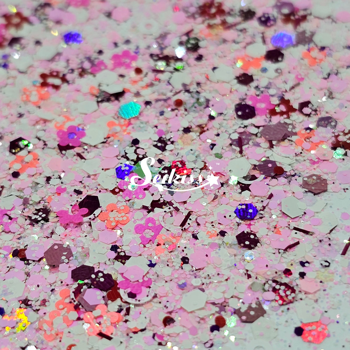 Cherry Blossom Chunky Glitter Mix - Multicolor Glitter