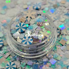 Blizzard Chunky Glitter - Multicolor Glitter