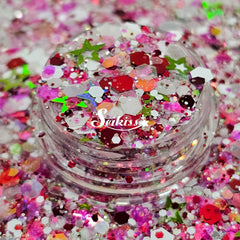 Melon Splash Glitter Mix - Multicolor Shape Glitter