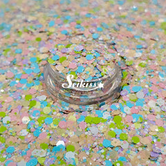 Macarons Chunky Glitter Mix - Opal Multicolor Glitter