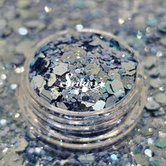 Celestial Metallic Chunky Glitter - Blue Glitter