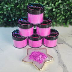 Electric Magenta Mica Powder for Resin, Alcohol Ink, Epoxy, Wax Melts - Pink Mica