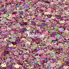 Glam Berry Chunky Glitter - Purple/Pink  Glitter