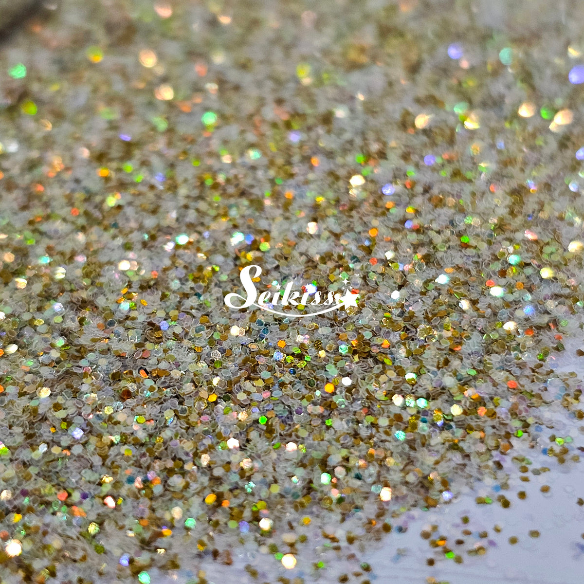Gold Sand Holographic Fine Glitter - Gold Glitter