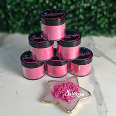 Berry Fuchsia Mica Powder for Resin, Alcohol Ink, Epoxy, Wax Melts - Pink Mica