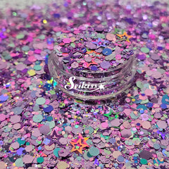 Fireworks in Tokyo™ Chunky Glitter - Purple Glitter