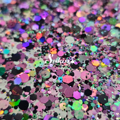 Volt Glow Chunky Glitter - Multicolor Glitter