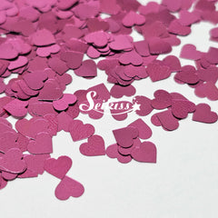 Pink Hearts - Pink Glitter