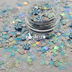 Blizzard Chunky Glitter - Multicolor Glitter