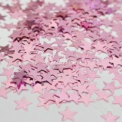 Pink Stars - Glitter Shape