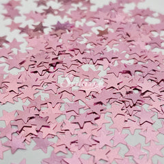 Pink Stars - Glitter Shape