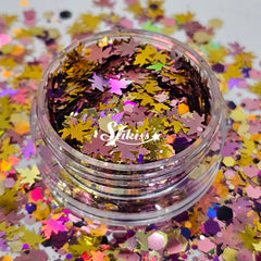 Pink Autumn - Multicolor Glitter Mix