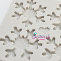 Snowflakes Silicone Mold - Ornament