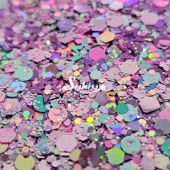Fireworks in Tokyo™ Chunky Glitter - Purple Glitter