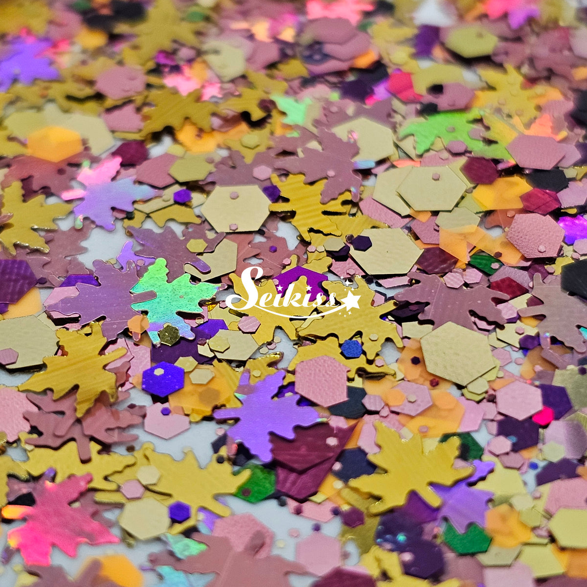 Pink Autumn - Multicolor Glitter Mix