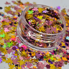 Pink Autumn - Multicolor Glitter Mix