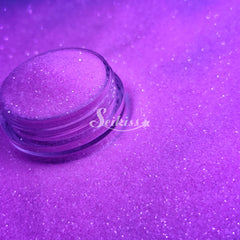 Fluorescent Purple Fine Glitter - Purple Glitter