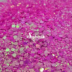 Roxa Iridescent Chunky Glitter - Pink Glitter