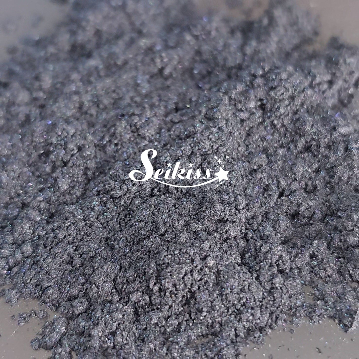 Silver Gray Mica Powder for Resin, Alcohol Ink, Epoxy, Wax Melts - Silver Mica
