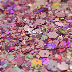 Glam Berry Chunky Glitter - Purple/Pink  Glitter