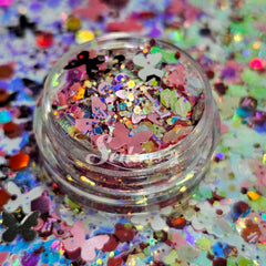 Mariposa Glitter Mix - Butterfly Shape Glitter