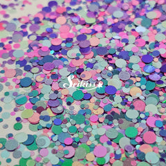 Japan Glam Chunky Glitter - Multicolor Glitter