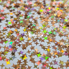 Gold Shining Stars - Gold Glitter