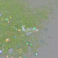 Pistachios Iridescent Chunky Glitter - Green Glitter