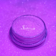 Fluorescent Purple Fine Glitter - Purple Glitter