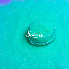 Fluorescent Green Fine Glitter - Green Glitter