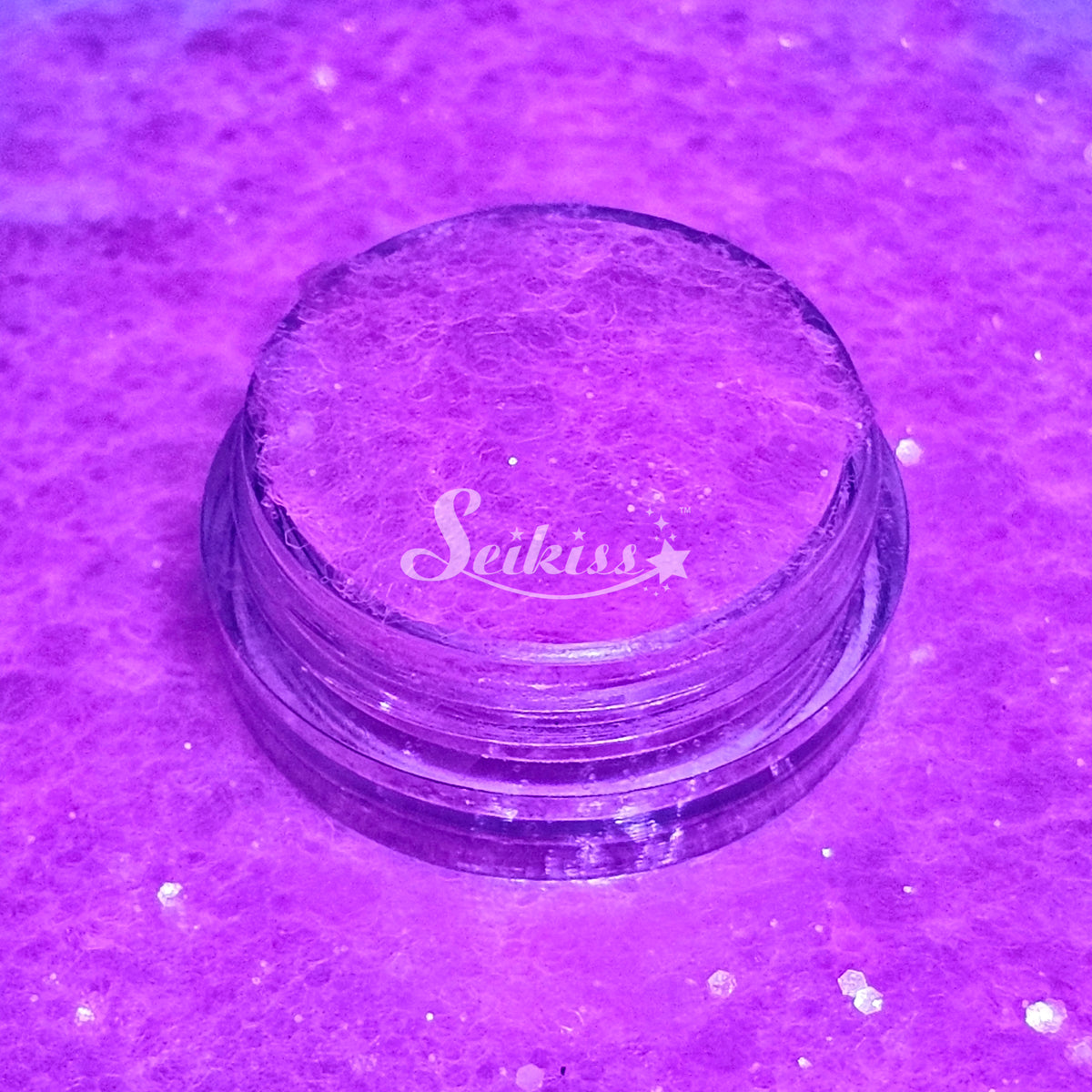 Fluorescent Purple Chunky Glitter - Purple Glitter