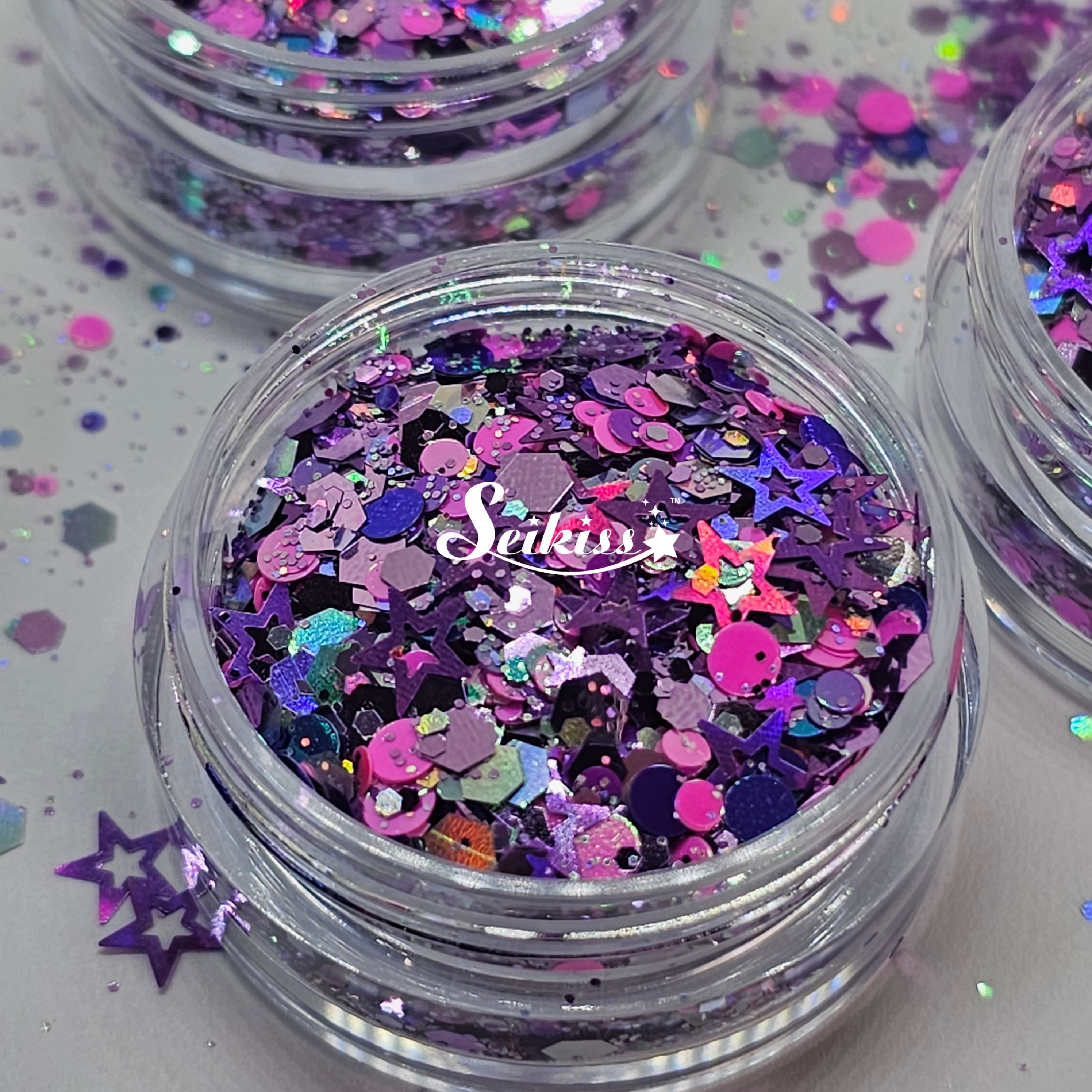 Fireworks in Tokyo™ Chunky Glitter - Purple Glitter