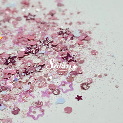 Melody Stars Chunky Glitter - Multicolor Glitter