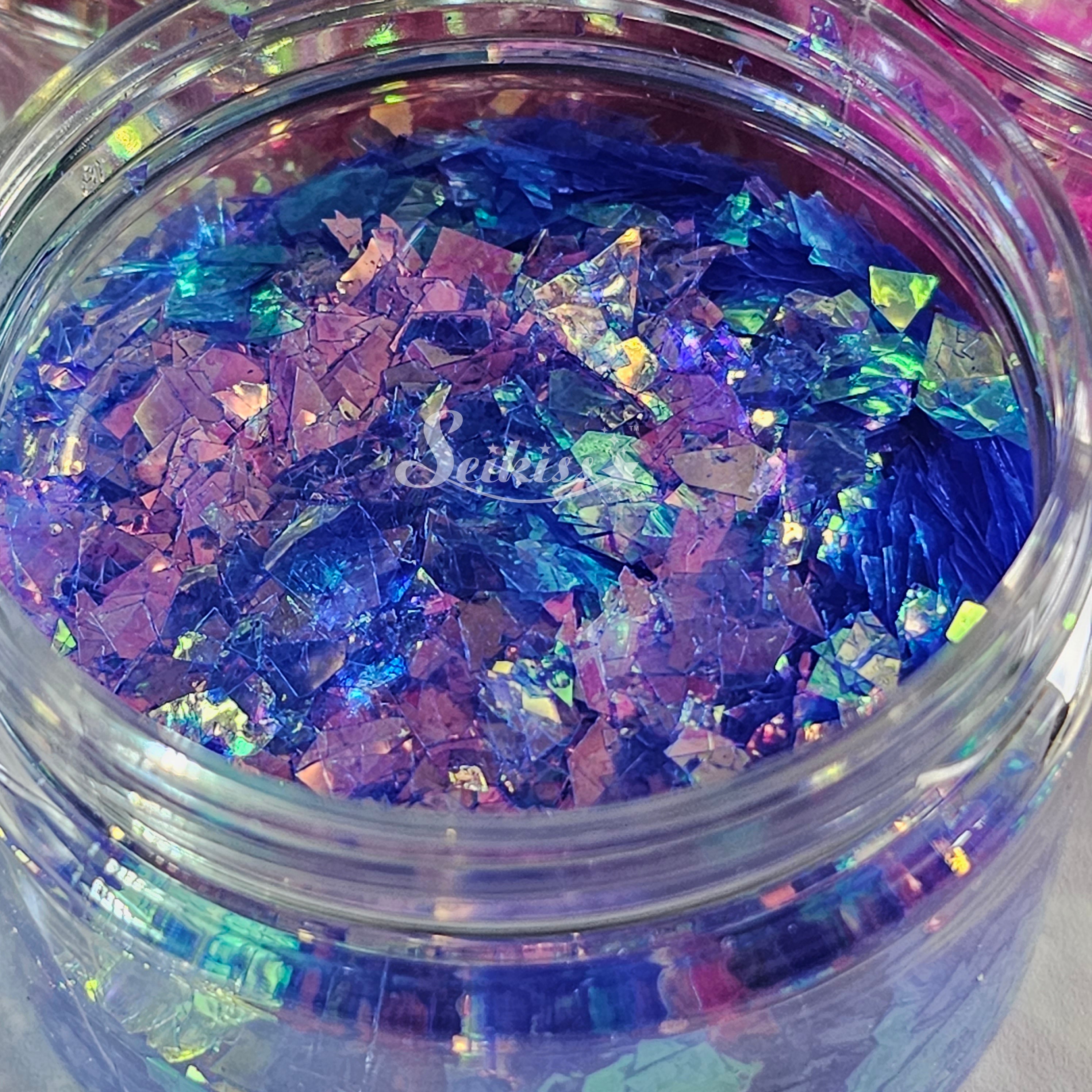 Flakes Glitter Bundle (Set of 3) - Purple, Pink and Gold Glitter