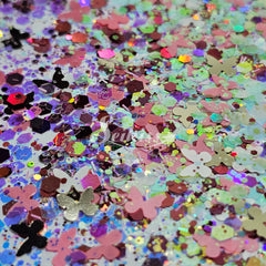 Mariposa Glitter Mix - Butterfly Shape Glitter