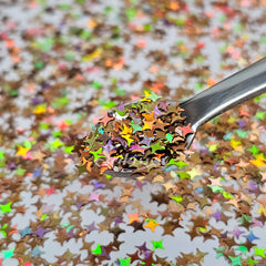 Gold Shining Stars - Gold Glitter
