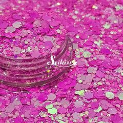 Roxa Iridescent Chunky Glitter - Pink Glitter