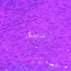 Fluorescent Purple Chunky Glitter - Purple Glitter