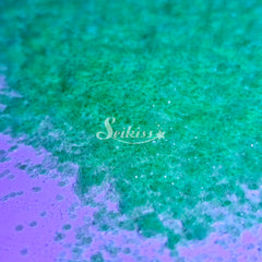 Fluorescent Green Chunky Glitter - Green Glitter