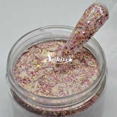 Sunrise Champagne Nail Acrylic Powder with Glitter - Acrylic Powder