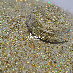 Gold Sand Holographic Fine Glitter - Gold Glitter