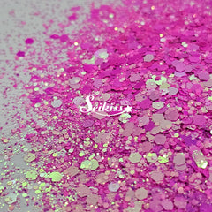 Roxa Iridescent Chunky Glitter - Pink Glitter