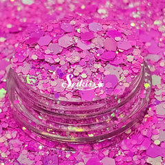 Roxa Iridescent Chunky Glitter - Pink Glitter