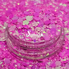 Roxa Iridescent Chunky Glitter - Pink Glitter