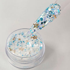 Starry Sky Nail Acrylic Powder with Glitter - Acrylic Powder