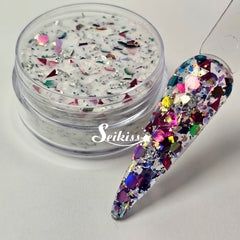 Fantasy Glam Nail Acrylic Powder with Glitter - Acrylic Powder