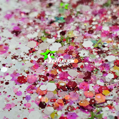 Melon Splash Glitter Mix - Multicolor Shape Glitter